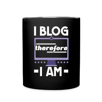 Content Creator Social Media Influencer Vlogger - Tasse einfarbig - Schwarz - Vorne
