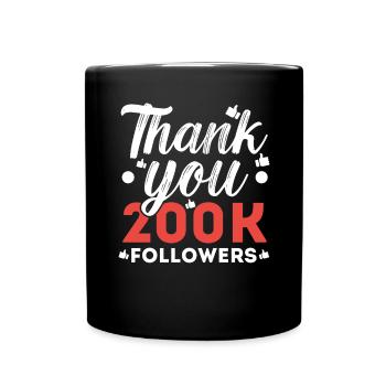 Content Creator Social Media Influencer Vlogger - Tasse einfarbig - Schwarz - Vorne