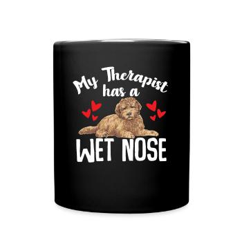 Goldendoodle Doodle Chien - Mug uni - noir - Devant