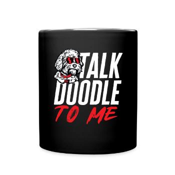 Goldendoodle Doodle Chien - Mug uni - noir - Devant