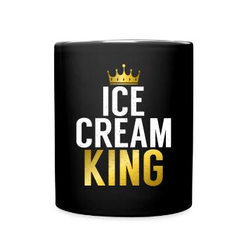 Cadeaux pour amateurs de crème glacée - Mug uni - noir - Devant