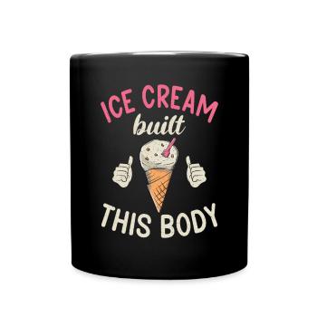 Cadeaux pour amateurs de crème glacée - Mug uni - noir - Devant
