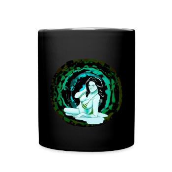 Dream Woman Fantasy Men Sexy Girl Girl - Full Colour Mug - black - Front