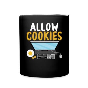 Cookie Lover Gifts - Full Colour Mug - black - Front