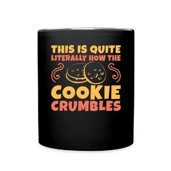 Cadeaux Cookie Lover - Mug uni - noir - Devant