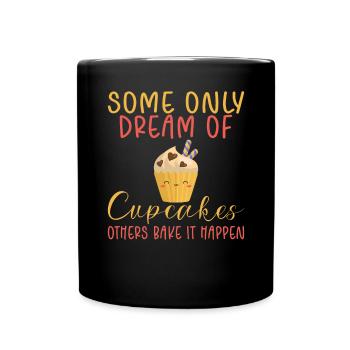 Cookie Lover Gifts - Full Colour Mug - black - Front
