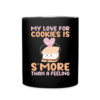 Cookie Lover Gifts - Full Colour Mug - black - Front