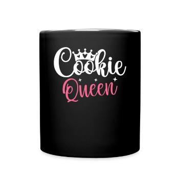Cadeaux Cookie Lover - Mug uni - noir - Devant