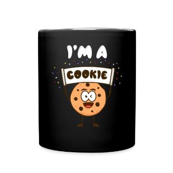 Cookie Lover Gifts - Full Colour Mug - black - Front