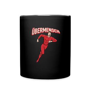 Philosophie de Nietzsche Übermensch - Mug uni - noir - Devant