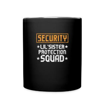 Soeur Frère Frères et sœurs Cadeau de famille - Mug uni - noir - Devant