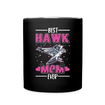 Falcons Mama Falconer Kestrel Falconry Falconry Falconry - Full Colour Mug - black - Front