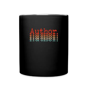 Auteur Auteurs Écrivain Livre Cadeau - Mug uni - noir - Devant