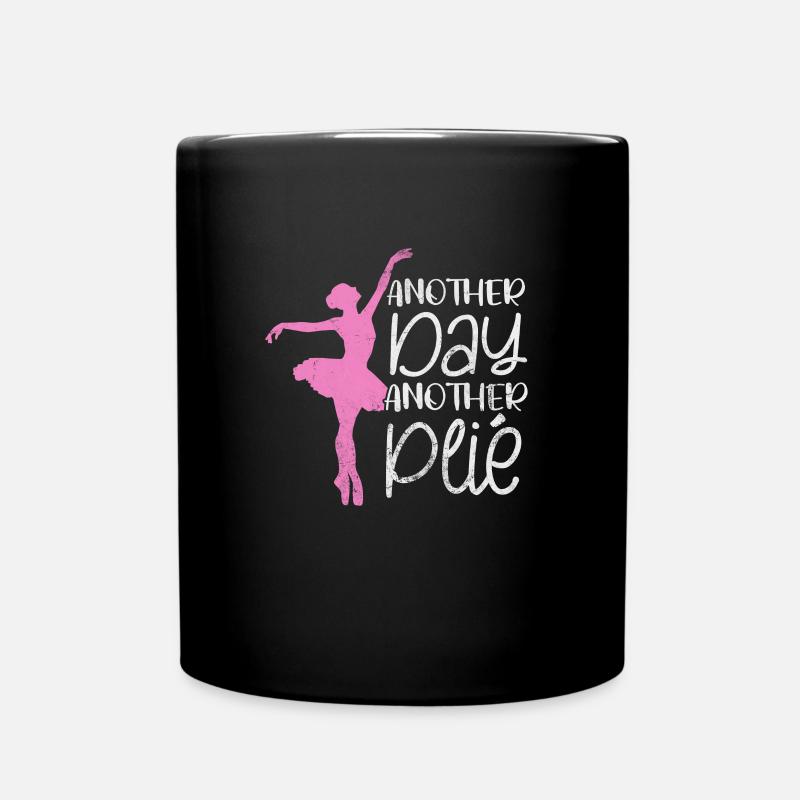 Ballett - Tasse einfarbig - Schwarz
