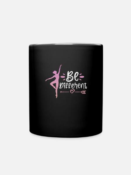 Ballett - Tasse einfarbig - Schwarz