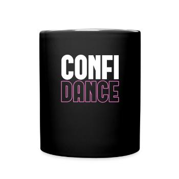Ballett Ballerina Ballet-Tänzerin Tanzen Geschenk - Tasse einfarbig - Schwarz - Vorne