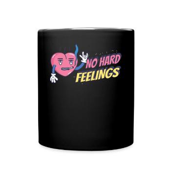 Pas de rancune blague humour fumée de cigarette - Mug uni - noir - Devant