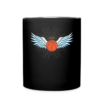 Basketball Idée cadeau Sport Design - Mug uni - noir - Devant
