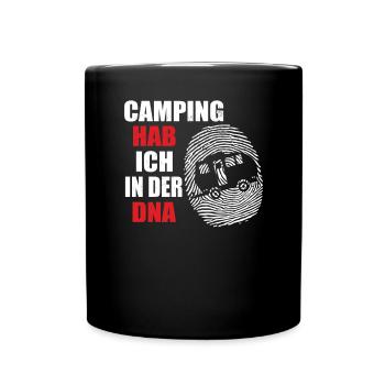 Camper Gift Idea Camping - Full Colour Mug - black - Front