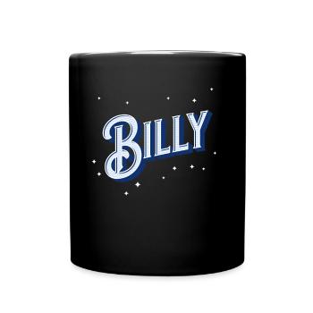 Billy name personalized - Full Colour Mug - black - Front