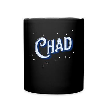Chad name personalized - Full Colour Mug - black - Front