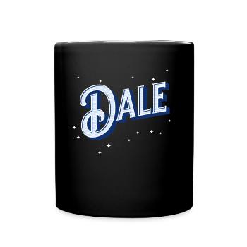 Noms Dale personnalisés - Mug uni - noir - Devant