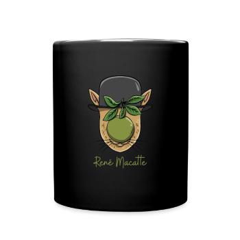 Art History Visual Arts Surrealism Cat - Full Colour Mug - black - Front
