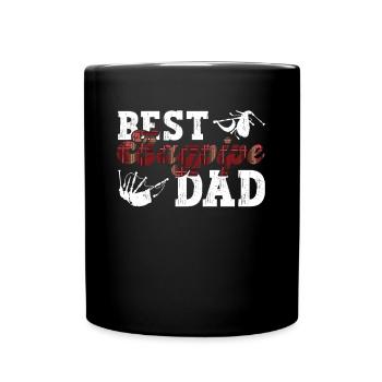 Best Bagpipe Father - Scottish Bagpipes - Full Colour Mug - black - Front