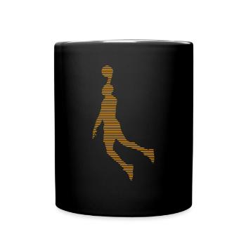Basket-ball - Mug uni - noir - Devant