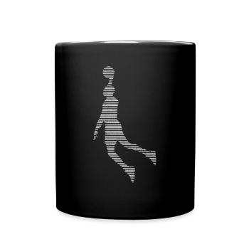 Basket-ball - Mug uni - noir - Devant