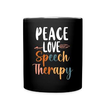 Assistant orthophoniste - Mug uni - noir - Devant