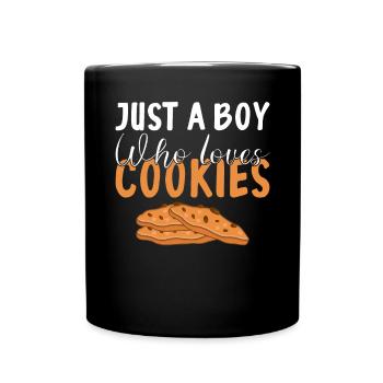Cookie Lover Gifts - Full Colour Mug - black - Front