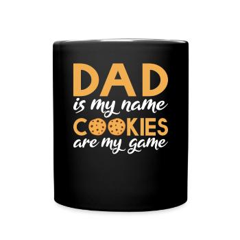 Keksliebhaber Geschenke - Tasse einfarbig - Schwarz - Vorne