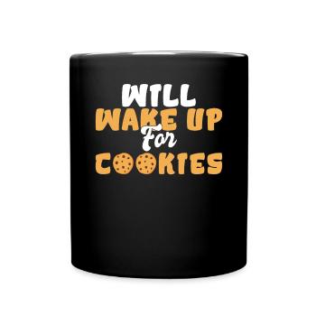 Cookie Lover Gifts - Full Colour Mug - black - Front