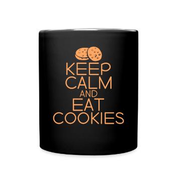 Cookie Lover Gifts - Full Colour Mug - black - Front