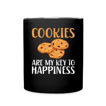 Cookie Lover Gifts - Full Colour Mug - black - Front