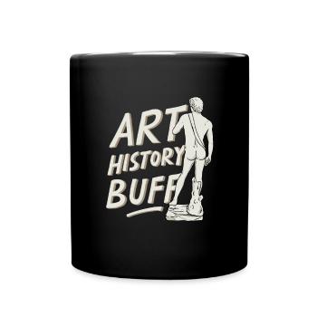 Histoire de l’art Michelangelo David Staue - Mug uni - noir - Devant