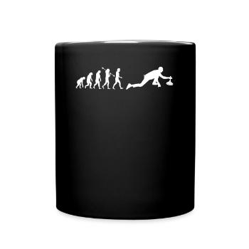 Curling Curling - Full Colour Mug - black - Front