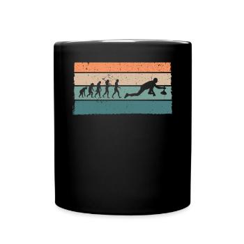 Curling Curling - Full Colour Mug - black - Front