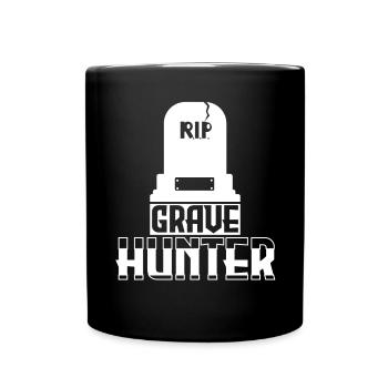 RIP Grave Hunter - Full Colour Mug - black - Front