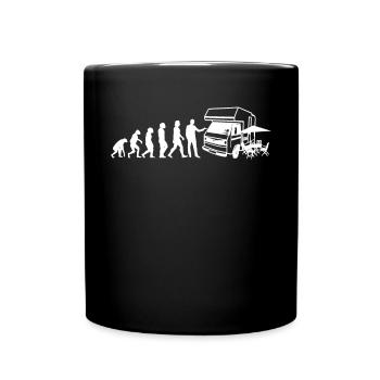 Camper Gift Idea Camping - Full Colour Mug - black - Front