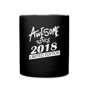 2018 - Vintage 2018 - Fantastic since 2018 - Full Colour Mug - black - Front