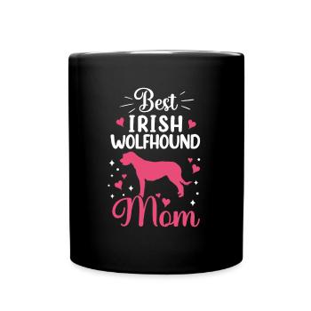Meilleur lévrier irlandais Mama Ireland Greyhound - Mug uni - noir - Devant