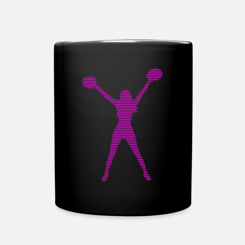 cheerleading - Mug uni - noir