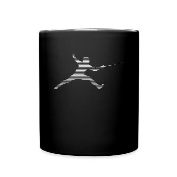 Fencing - Full Colour Mug - black - Front