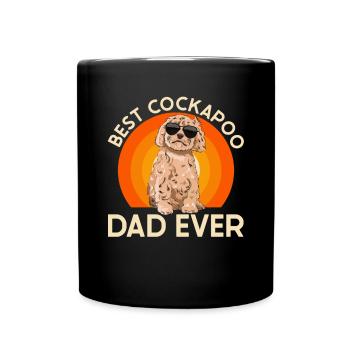 Cockapoo Chien - Mug uni - noir - Devant