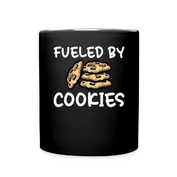 Keksliebhaber Geschenke - Tasse einfarbig - Schwarz - Vorne