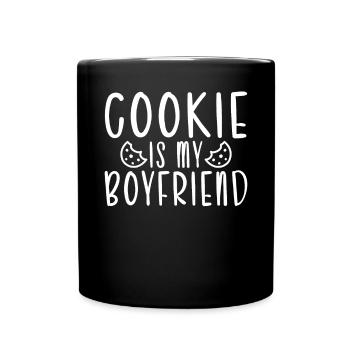 Keksliebhaber Geschenke - Tasse einfarbig - Schwarz - Vorne