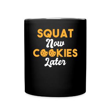 Keksliebhaber Geschenke - Tasse einfarbig - Schwarz - Vorne