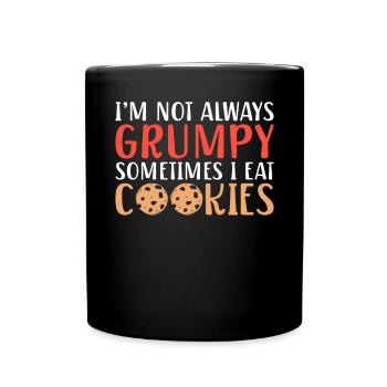 Keksliebhaber Geschenke - Tasse einfarbig - Schwarz - Vorne